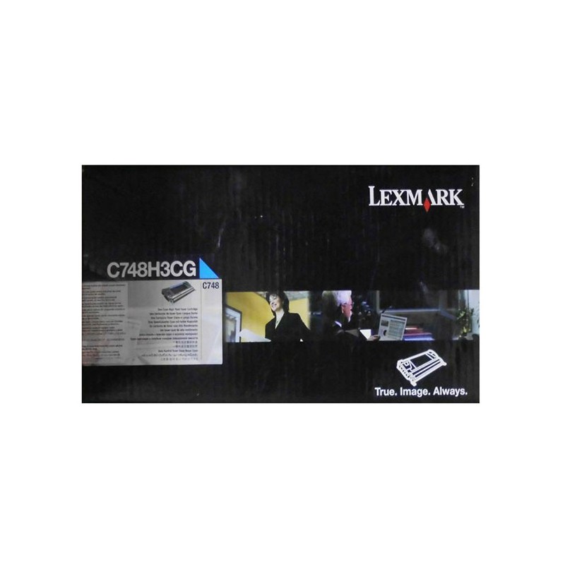 Oryginalny Toner Cyan Lexmark C748 (C748H3Cg)