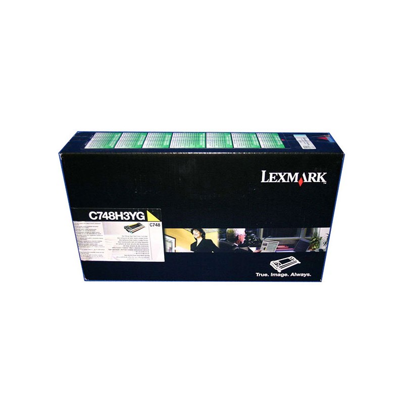 Oryginalny Toner Yellow Lexmark C748 (C748H3Yg)