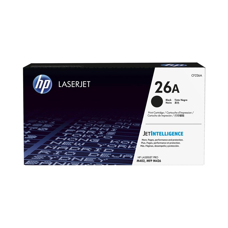 Oryginalny Toner Czarny Hp Laserjet Pro M402, M426 Mfp (26A Cf226A)