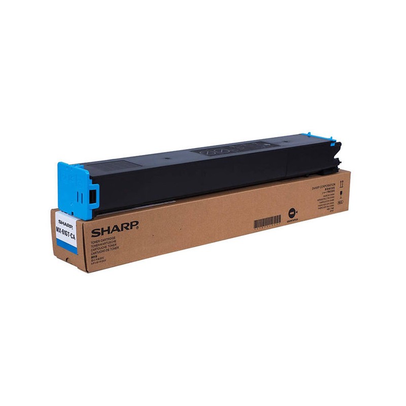 Oryginalny Toner Cyan Sharp Mx2630, Mx3050, Mx3060 (Mx61Gtca, Mx-61Gtca, Mx-61Gt-Ca)