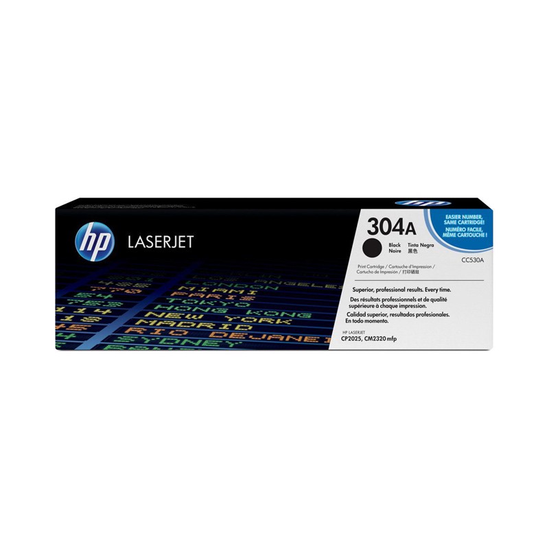 Oryginalny Toner Black Hp Color Laserjet Cp2025, Cm2320 (304A Cc530A)