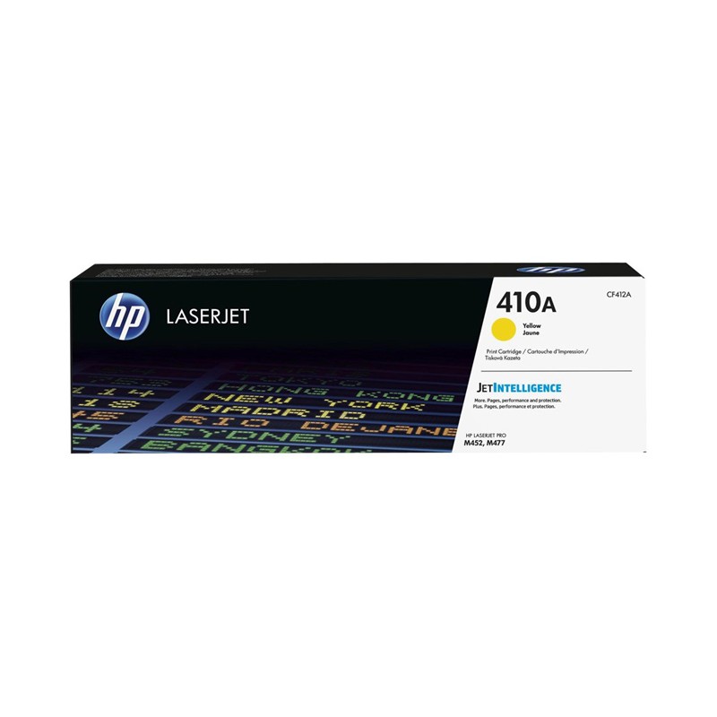 Oryginalny Toner Yellow Hp Color Laserjet Pro M377, M452, M477 (410A Cf412A)