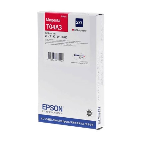 Oryginalny Tusz Magenta Epson T04A3 (C13T04A340)