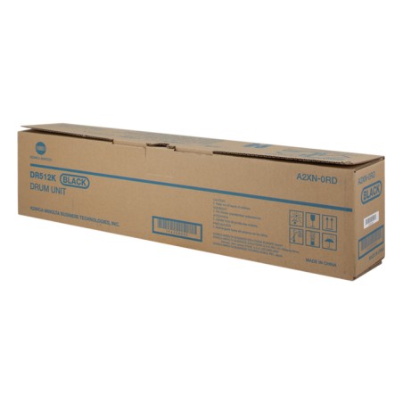 Oryginalny Moduł Bębna Black Konica Minolta Bizhub C224, C284, C364, C454, C554 (Dr512K, Dr-512K, A2Xn0Rd)