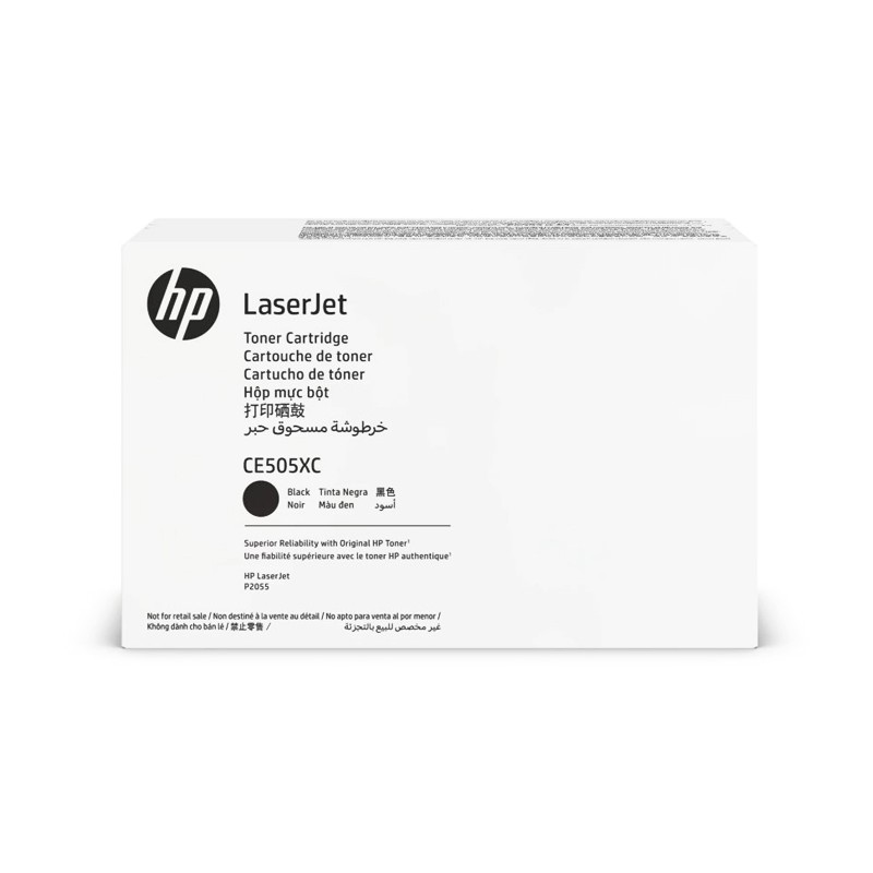 Oryginalny Toner Czarny Hp Laserjet P2055 (05Xc Ce505Xc), Kompatybilne Z Ce505X
