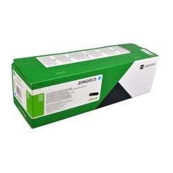 Oryginalny Toner Cyan Lexmark Cs331, Cx331, Cs431, Cx431 (20N20C0)