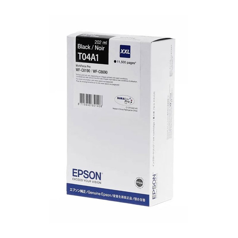 Oryginalny Tusz Black Epson T04A1 (C13T04A140)