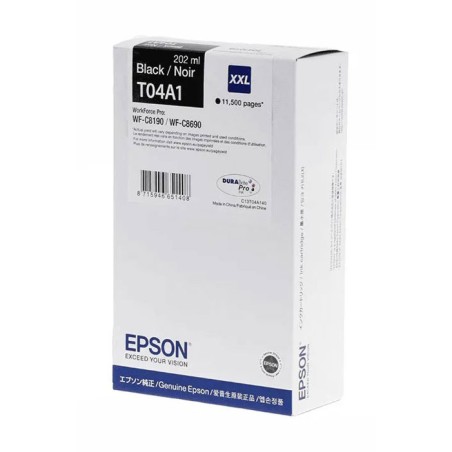 Oryginalny Tusz Black Epson T04A1 (C13T04A14N)
