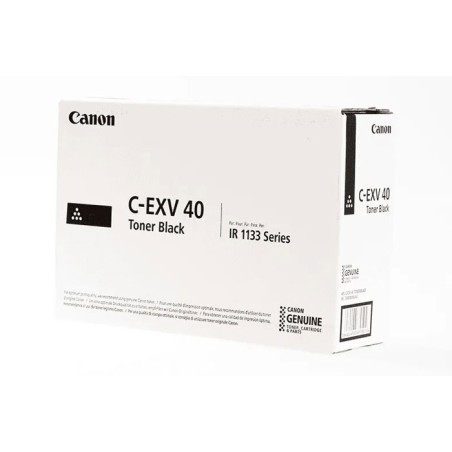 Oryginalny Toner Czarny Canon Ir1133 (C-Exv40, Cexv40, 3480B006)