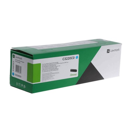 Oryginalny Toner Cyan Lexmark C3224, C3226, C3326, C3426 (C3220C0)