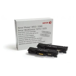 Oryginalny Toner Czarny Xerox Phaser 3052, 3260, Workcentre 3215, 3225 (106R02782) (Dwupak)