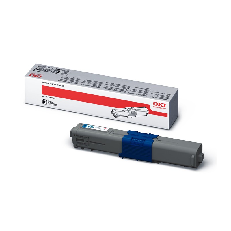 Oryginalny Toner Cyan Oki C310, C330, C331, C510, C511, C530, C531, Mc351, Mc352, Mc361, Mc362, Mc561, Mc562 (44469706)