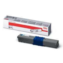 Oryginalny Toner Cyan Oki C310, C330, C331, C510, C511, C530, C531, Mc351, Mc352, Mc361, Mc362, Mc561, Mc562 (44469706)
