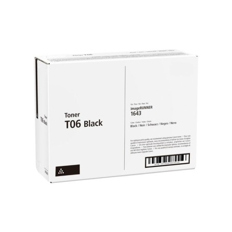 Oryginalny Toner Czarny Canon Ir1643 (T06, 3526C002)