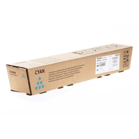 Oryginalny Toner Cyan Ricoh Af Mpc3003, Mpc3004, Mpc3503, Mpc3504, Mpc4504, Mpc5504, Mpc6004 (841820)