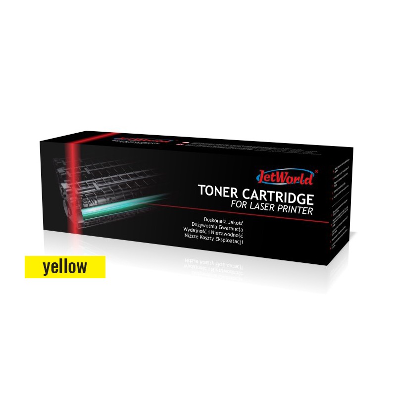 Toner Jetworld Zamiennik Refabrykowany Hp 827A Cf302A Color Laserjet Enterprise M880 32K Yellow
