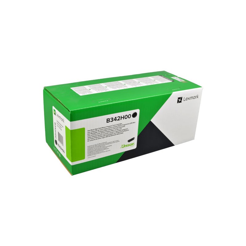 Oryginalny Toner Czarny Lexmark B3340, B3442, Mb3442 (B342H00)