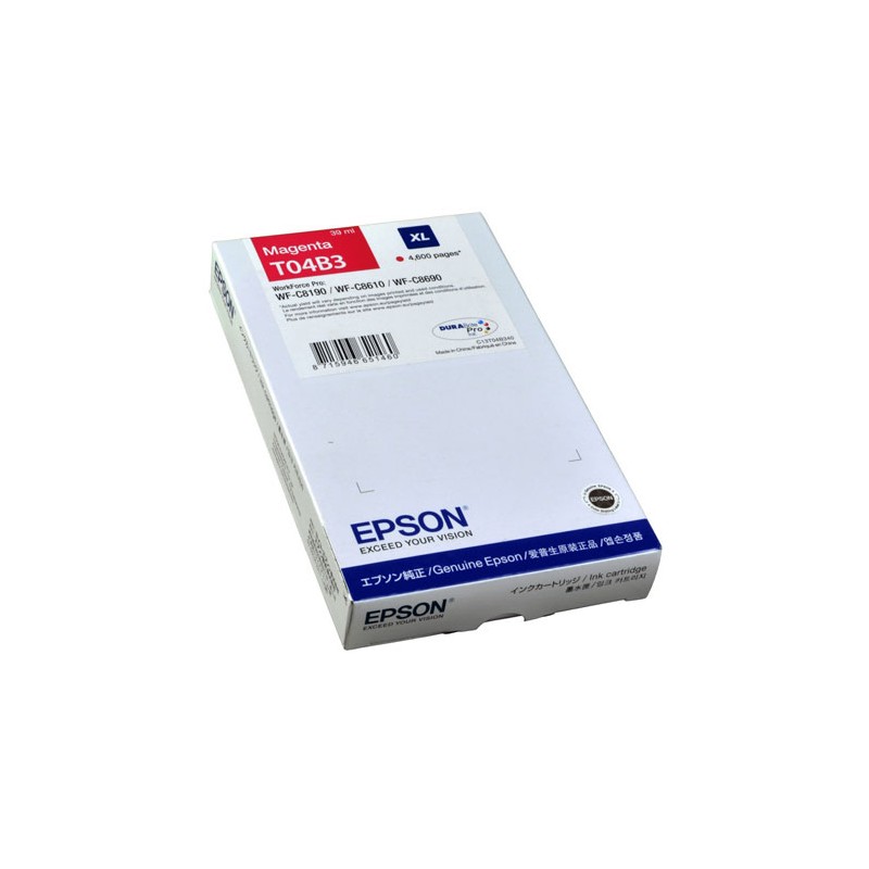 Oryginalny Tusz Magenta Epson T04B3 (C13T04B340)