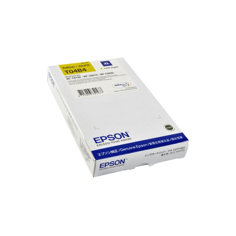 Oryginalny Tusz Yellow Epson T04B4 (C13T04B440)