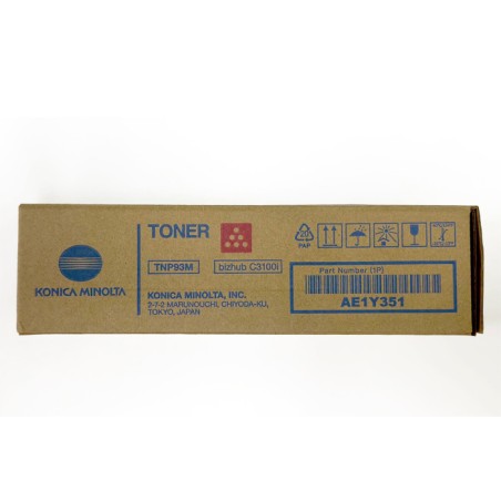 Oryginalny Toner Magenta Konica Minolta Bizhub C3100I (Tnp93M, Tnp-93M, Ae1Y351)