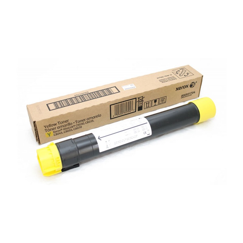 Oryginalny Toner Yellow Xerox Altalink C8030, C8035, C8045, C8055, C8070 (006R01704)