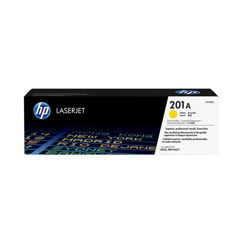 Oryginalny Toner Yellow Hp Color Laserjet Pro M252, M277 Mfp (201A Cf402A)