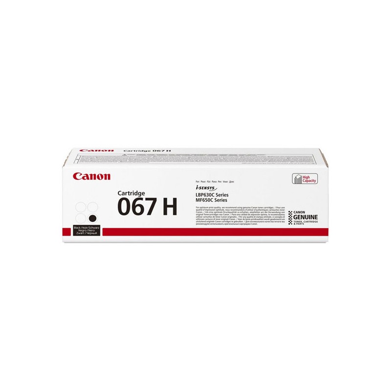 Oryginalny Toner Black Canon I-Sensys Lbp630C, Mf650C Series (Crg067H, Crg-067H, 5106C002)