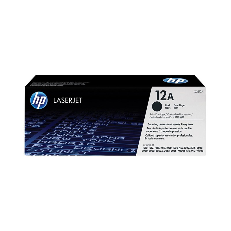 Oryginalny Toner Czarny Hp Laserjet 1010, 1012, 1015, 1018, 1020, 1022, 3015, 3020, 3030, 3050, 3052, 3055, M1005 Mfp, M1319F Mf