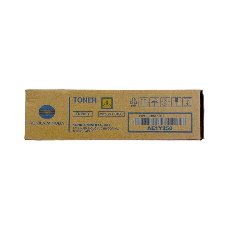 Oryginalny Toner Yellow Konica Minolta Bizhub C3120I (Tnp92Y, Tnp-92Y, Ae1Y250)