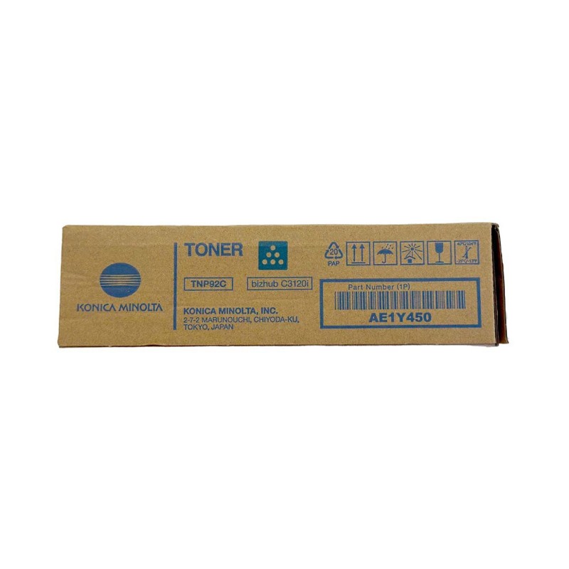Oryginalny Toner Cyan Konica Minolta Bizhub C3120I (Tnp92C, Tnp-92C, Ae1Y450)