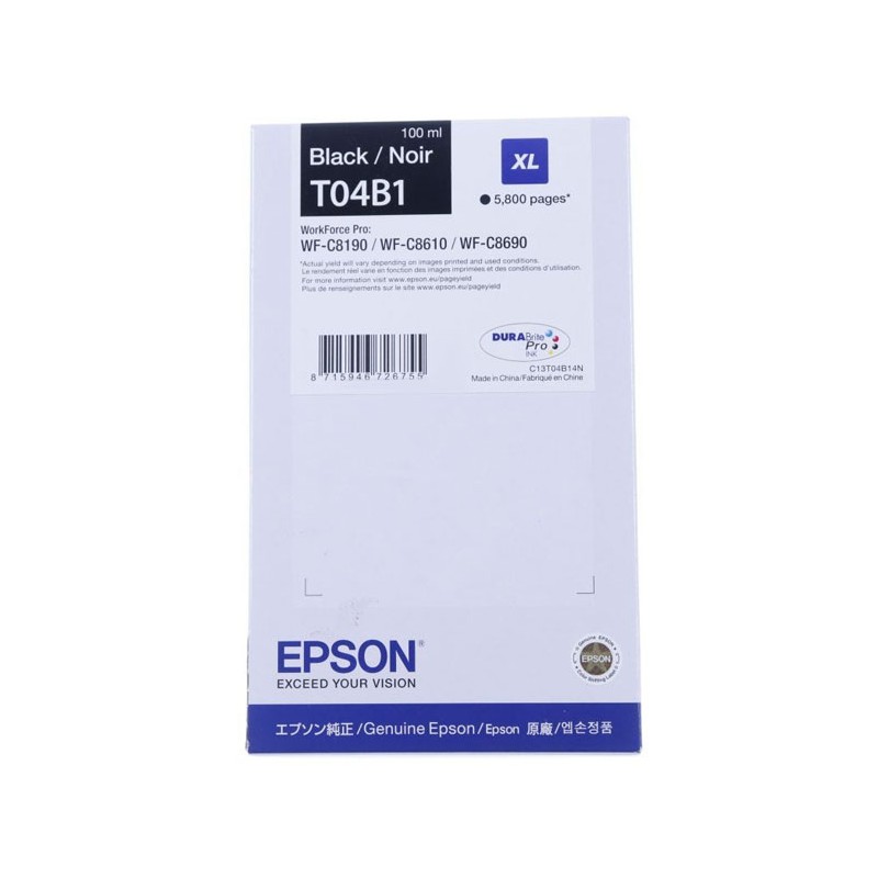 Oryginalny Tusz Black Epson T04B1 (C13T04B14N)