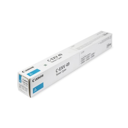 Oryginalny Toner Cyan Canon Adv Irc3320, Irc3325, Irc3330, Irc3520, Irc3525, Irc3530 (C-Exv49C, Cexv49C, 8525B002)