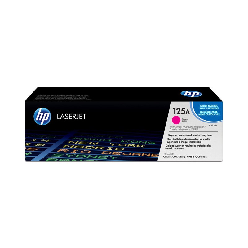 Oryginalny Toner Magenta Hp Color Laserjet Cm1312, Cp1215, Cp1515, Cp1518 (125A Cb543A)
