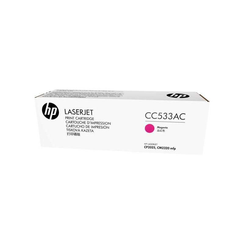 Oryginalny Toner Magenta Hp Color Laserjet Cp2025, Cm2320 (304Ac Cc533Ac)