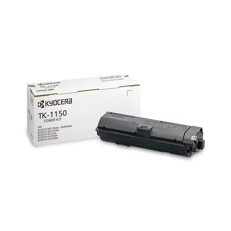 Oryginalny Toner Czarny Kyocera M2135, M2635, M2735, P2235 (Tk1150, Tk-1150, 1T02Rv0Nl0)