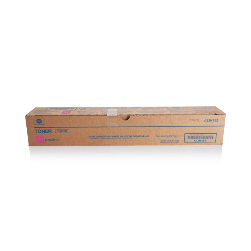 Oryginalny Toner Magenta Konica Minolta Bizhub C454, C554  (Tn512M, Tn-512M, A33K352)