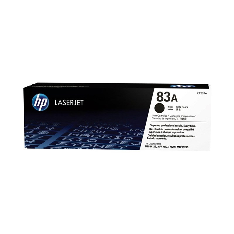 Oryginalny Toner Czarny Hp Laserjet Pro M201, M225 Mfp (83A Cf283A)
