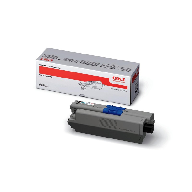 Oryginalny Toner Black Oki C310, C330, C331, C510, C511, C530, C531, Mc351, Mc352, Mc361, Mc362, Mc561, Mc562 (44469803)