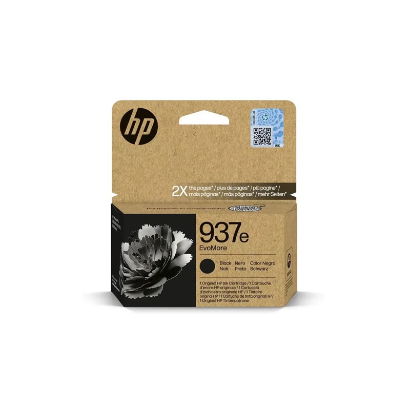 Oryginalny Tusz Black Hp 937E (4S6W9Ne)