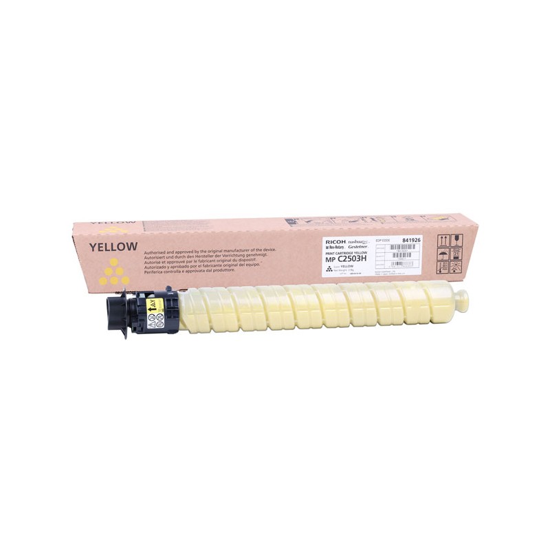 Oryginalny Toner Yellow Ricoh Mpc2003, Mpc2004, Mpc2011, Mpc2503, Mpc2504 (841926)