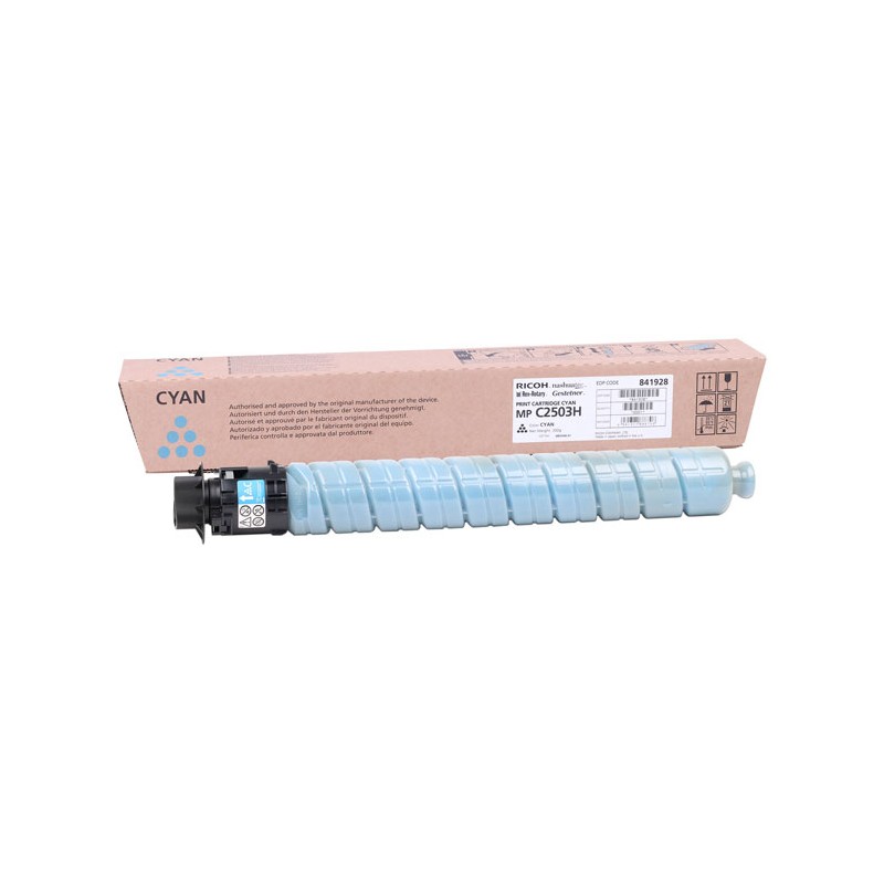 Oryginalny Toner Cyan Ricoh Mpc2003, Mpc2004, Mpc2011, Mpc2503, Mpc2504 (841928)