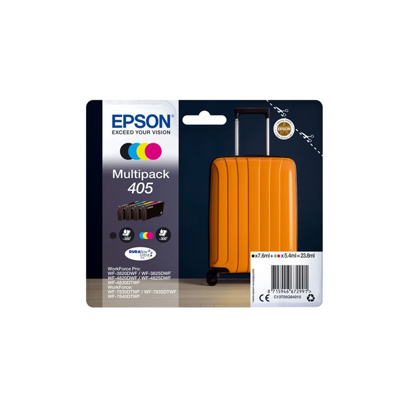 Oryginalny Tusz Cmyk Epson 405 (T05G6, C13T05G64010)