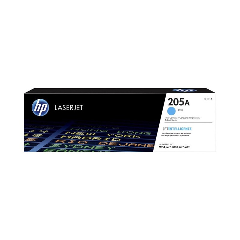 Oryginalny Toner Cyan Hp Color Laserjet Mfp M180, Mfp M181 (205A Cf531A)
