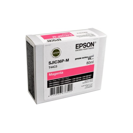 Oryginalny Tusz Magenta Epson Sjic36Pm, Sji-C36Pm, Sjic-36Pm (T44C3, C13T44C340)