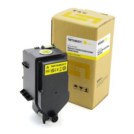 Toner Cartridge Web Yellow Minolta C3320 Zamiennik Tnp80Y (Aajw252)