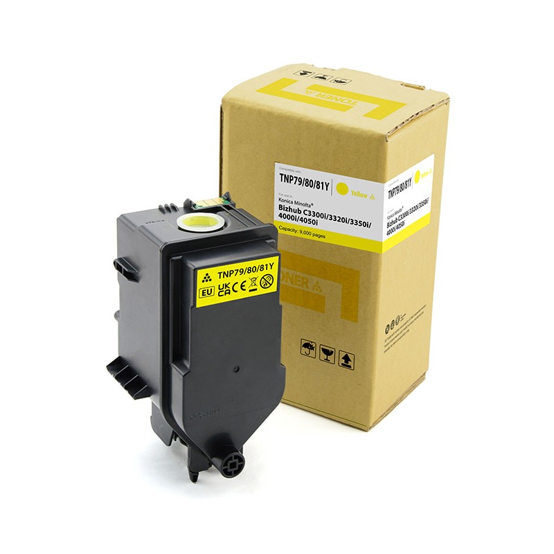 Toner Cartridge Web Yellow Minolta C3320 Zamiennik Tnp80Y (Aajw252)