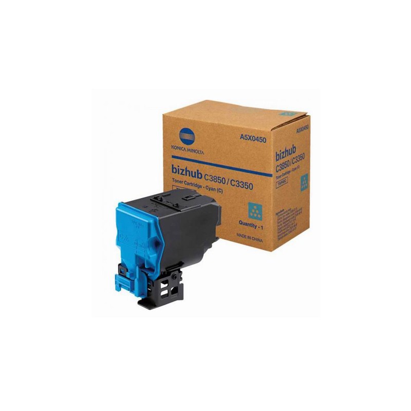 Oryginalny Toner Cyan Konica Minolta Bizhub C3350, C3850 (Tnp48C, Tnp-48C, A5X0450)