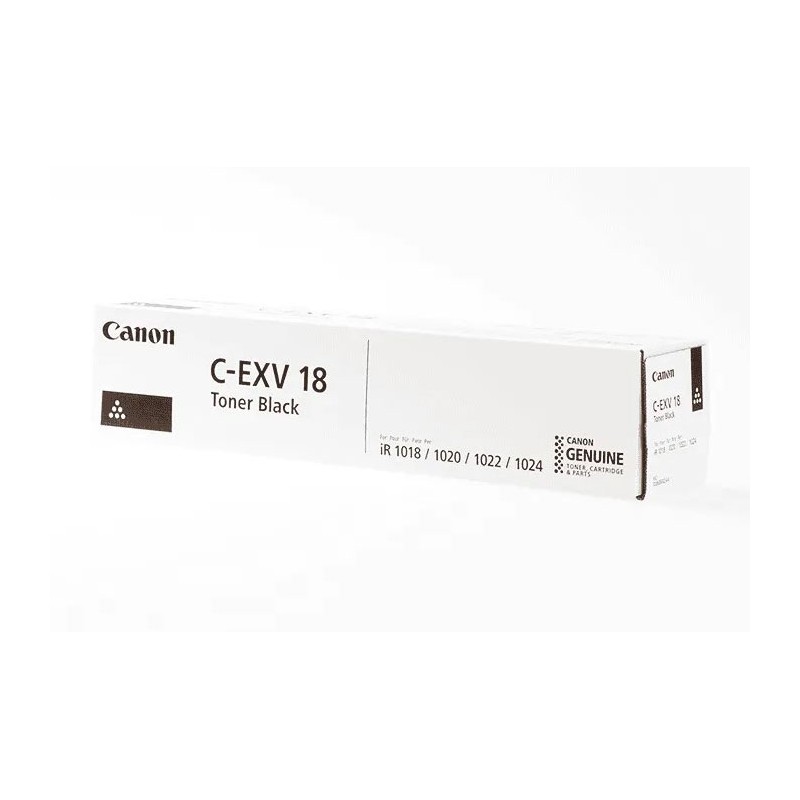 Oryginalny Toner Czarny Canon Ir1018, Ir1020, Ir1022, Ir1024 (C-Exv18, Cexv18, 0386B002)