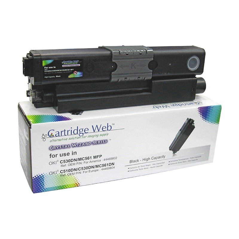 Toner Cartridge Web Black Oki C510 Zamiennik 44469804