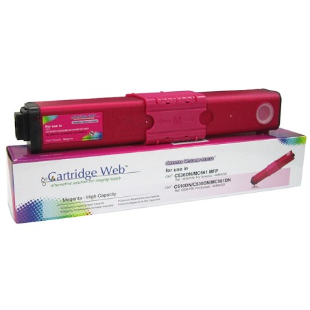 Toner Cartridge Web Magenta Oki C510 Zamiennik 44469723